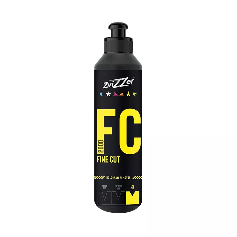 ZviZZer FC2000 Yellow Fine Cut - dokončovací leštící pasta 250 ml