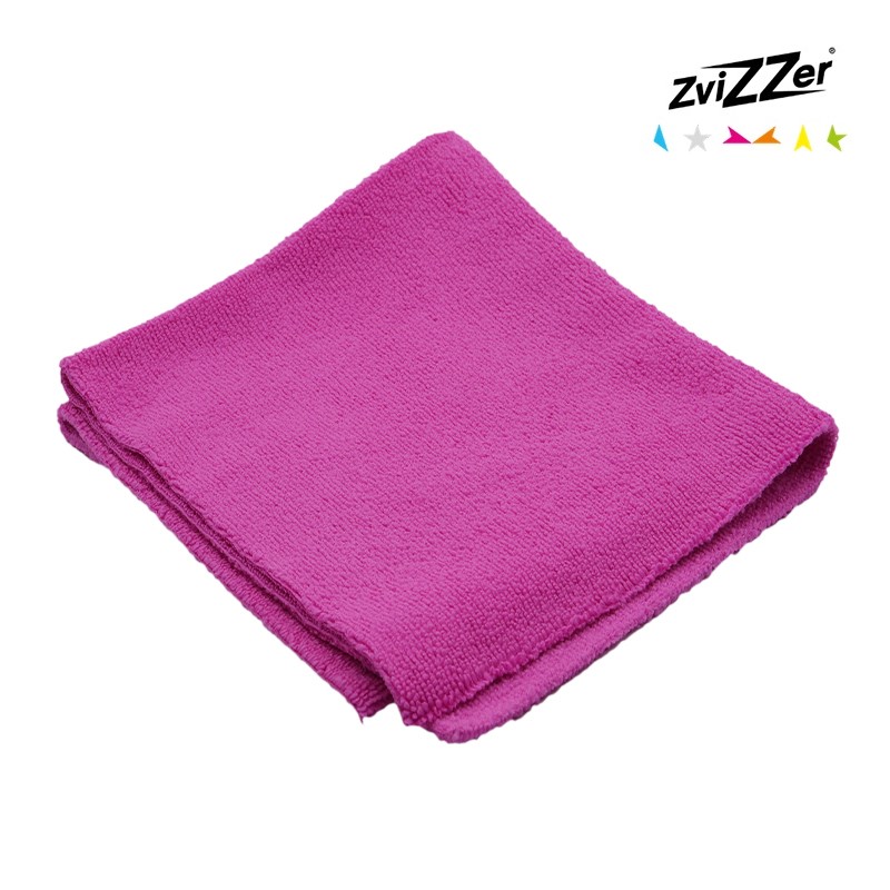 ZviZZer Microfiber Cloth Red - bezešvá leštící utěrka z mikrovlákna