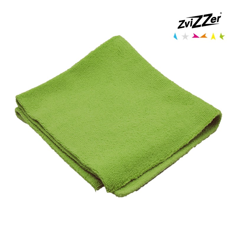 ZviZZer Microfiber Cloth Green - bezešvá leštící utěrka z mikrovlákna