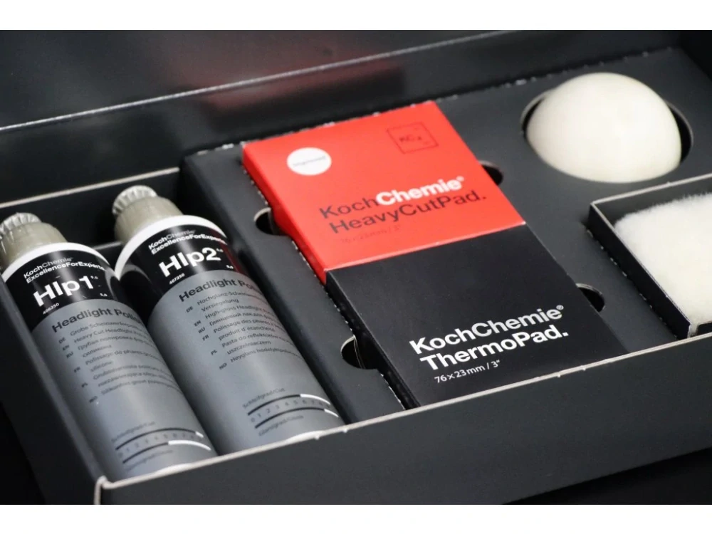 Sada na renovaci světlometů Koch Headlight Polish Set