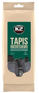 K2 TAPIS upholstery clean wipes- ubrousky na čalounění 24 ks
