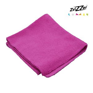 ZviZZer Microfiber Cloth Red - bezešvá leštící utěrka z mikrovlákna