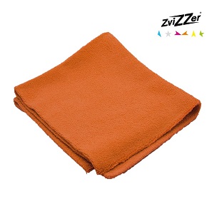 ZviZZer Microfiber Cloth Orange - bezešvá leštící utěrka z mikrovlákna