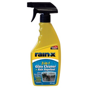 Rain-X 2-IN-1 Glass Cleaner + Rain Repellent - čistič oken a tekuté stěrače 500 ml
