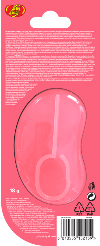 Jelly Belly 3D Air Freshener Tutti Fruitti