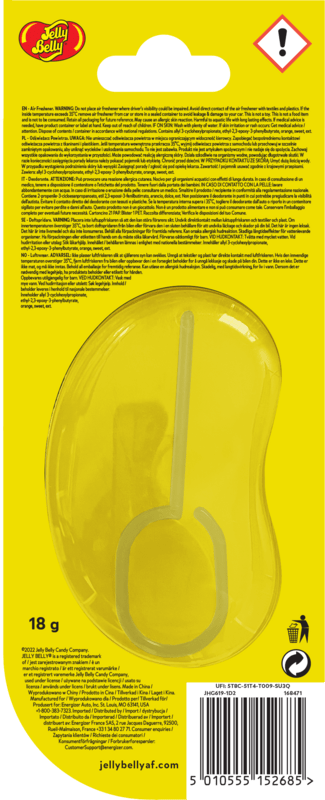 Jelly Belly 3D Air Freshener Crushed Pineapple - Ananas