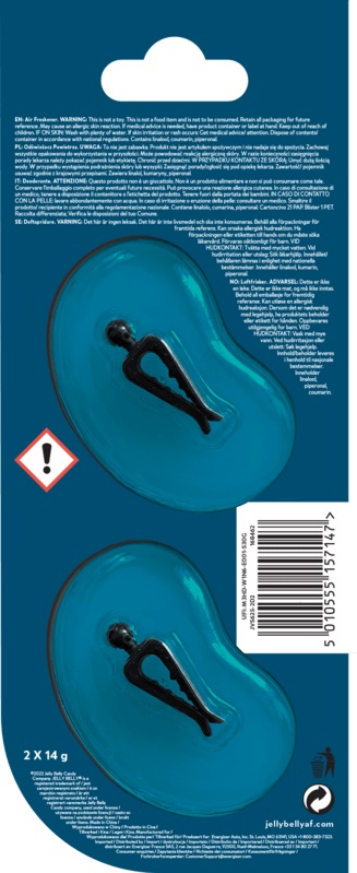 Jelly Belly Vent Stick Blueberry 2 pack - Borůvka