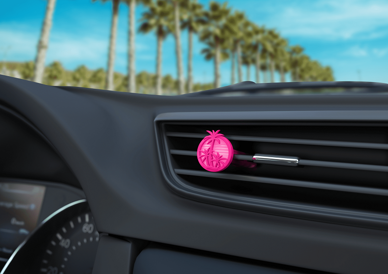 California Scents Vent Stick Ice - Ledová svěžest, vonné kolíčky 4 ks