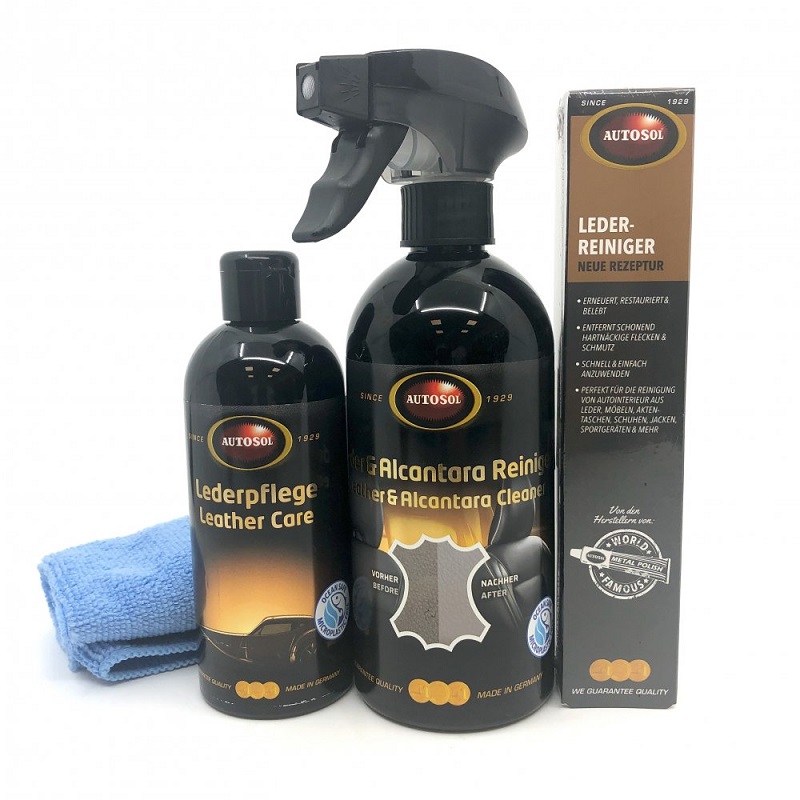 Autosol dárková sada na čištění kůže a alcantary