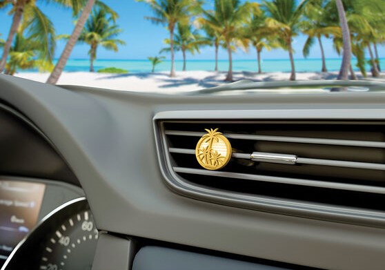 California Scents Mini Diffuser Tropical Colada - Tropický koktejl, 2 ks