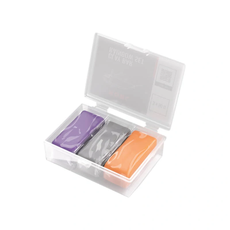ADBL Clay Bar Rainbow Set 50g 3 ks - sada různé tvrdosti