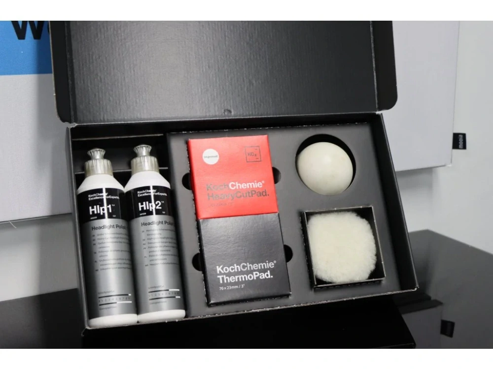 Sada na renovaci světlometů Koch Headlight Polish Set