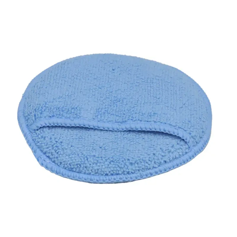 MR RAG - modrý aplikátor z mikrovlákna s kapsou, 13 cm