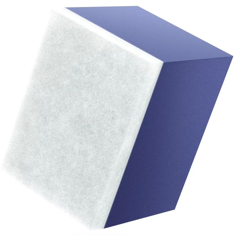 ADBL Glass Cube - plstěná kotska na leštění skla