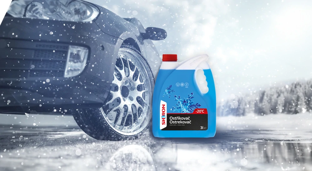 SHERON Zimní ostřikovač -30 °C 3 lt