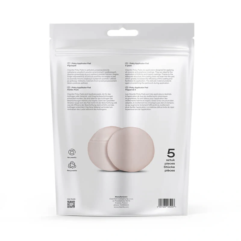 Aplikační podložky Cleantle Pinky, 5 ks - Aplikátory nátěrů