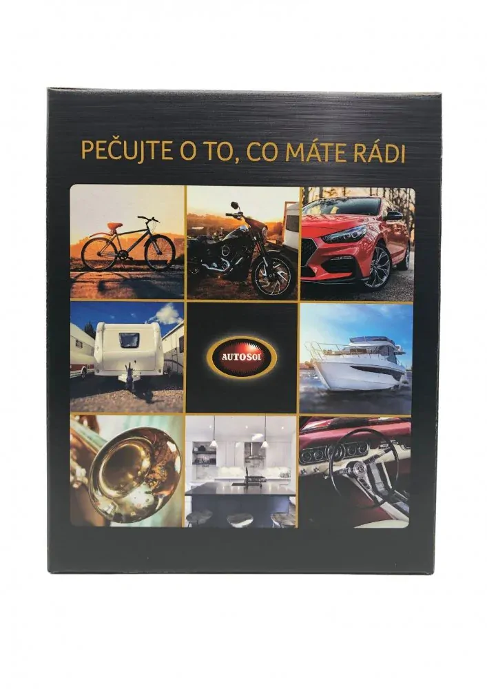 Autosol dárková Basic na čištění interiéru a skel auta