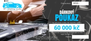 RF Detailing Studio dárkový poukaz - 60 000 kč