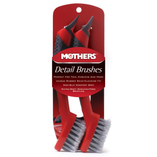 Mothers Detail Brushes - detailingové kartáče pro špičkové detailery a perfekcionisty, 2 ks