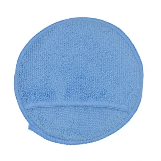 MR RAG - modrý aplikátor z mikrovlákna s kapsou, 13 cm